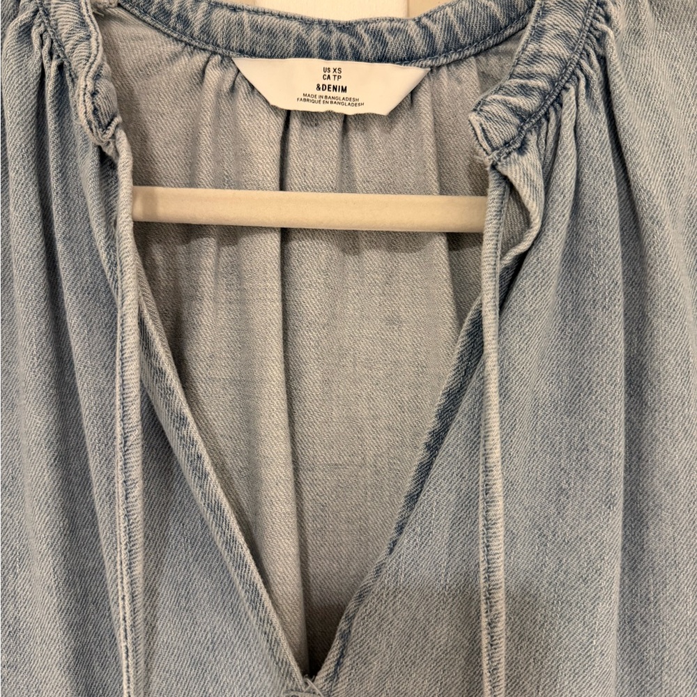 Denim Tunic Dress - Picture 4 of 5